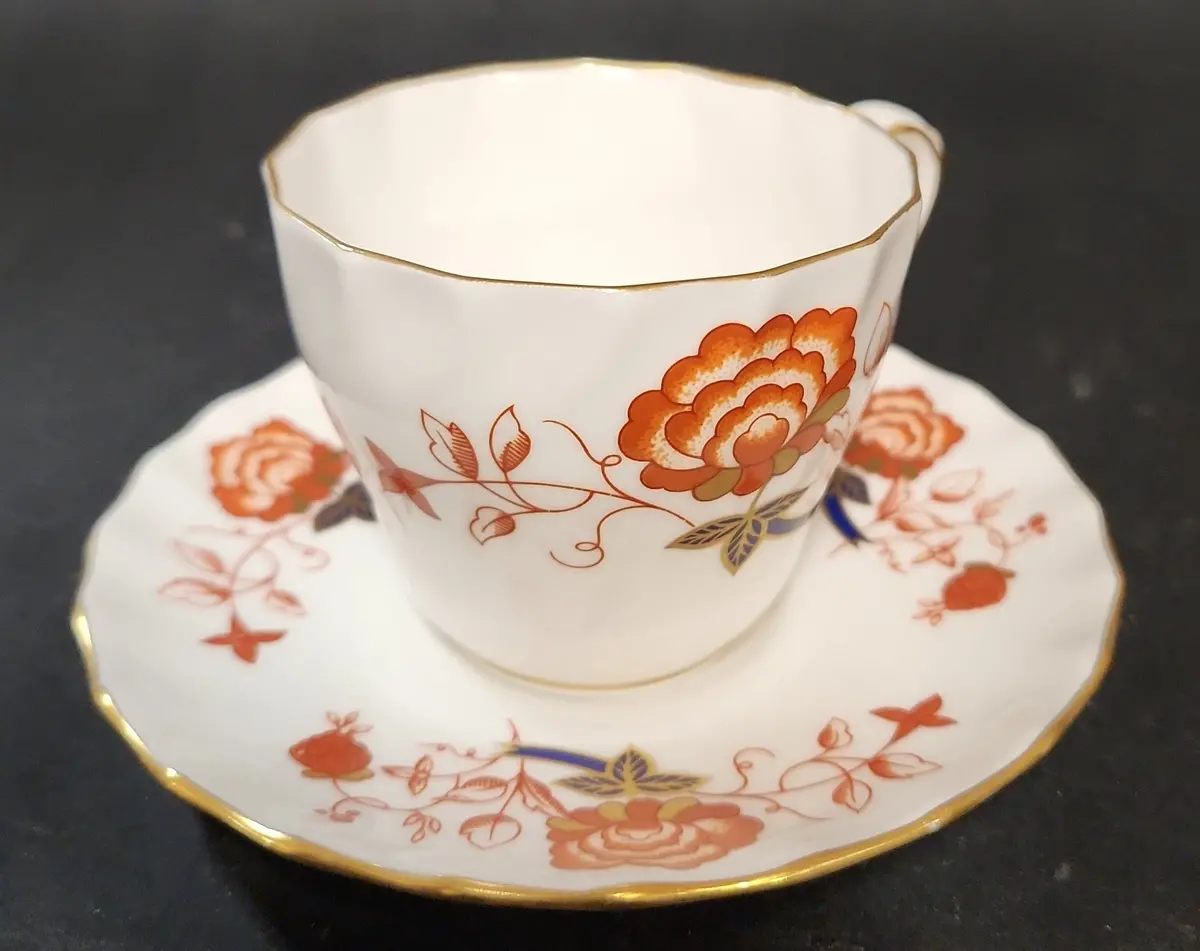 Royal Crown Derby Cup And Saucer 1