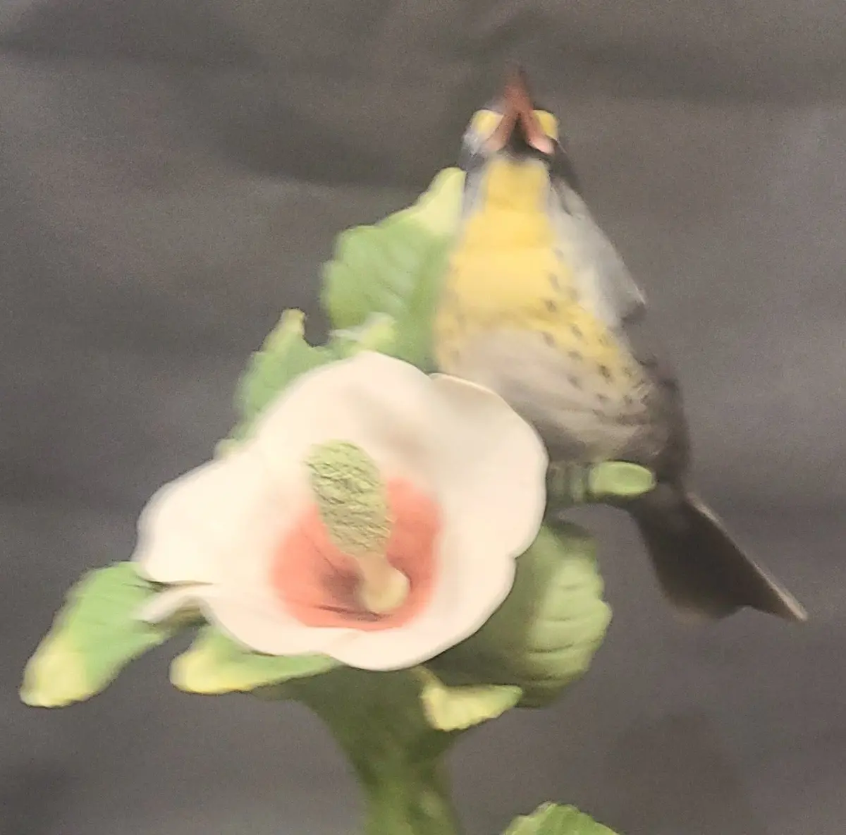 Boehm Bird Yellow Breasted Warbler 1