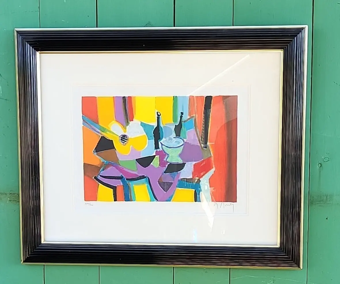 Abtract Still Life On Table Signed And Numbered Print 1