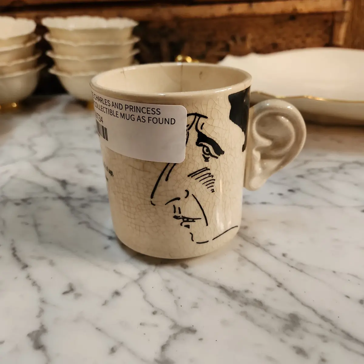 Prince Charles And Princess Diana Collectible Mug As Found 1