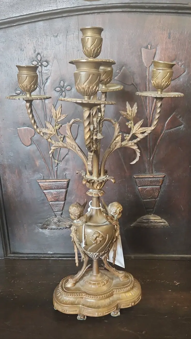 Bronze Candleabra 1