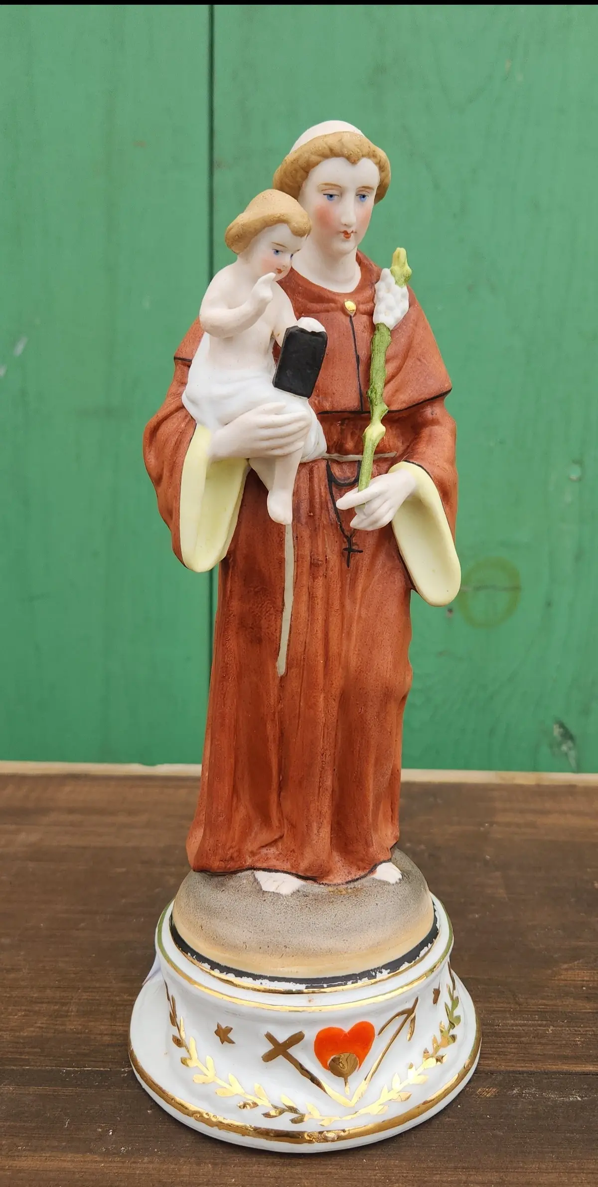 Small Bisque St. Francis Statue 1