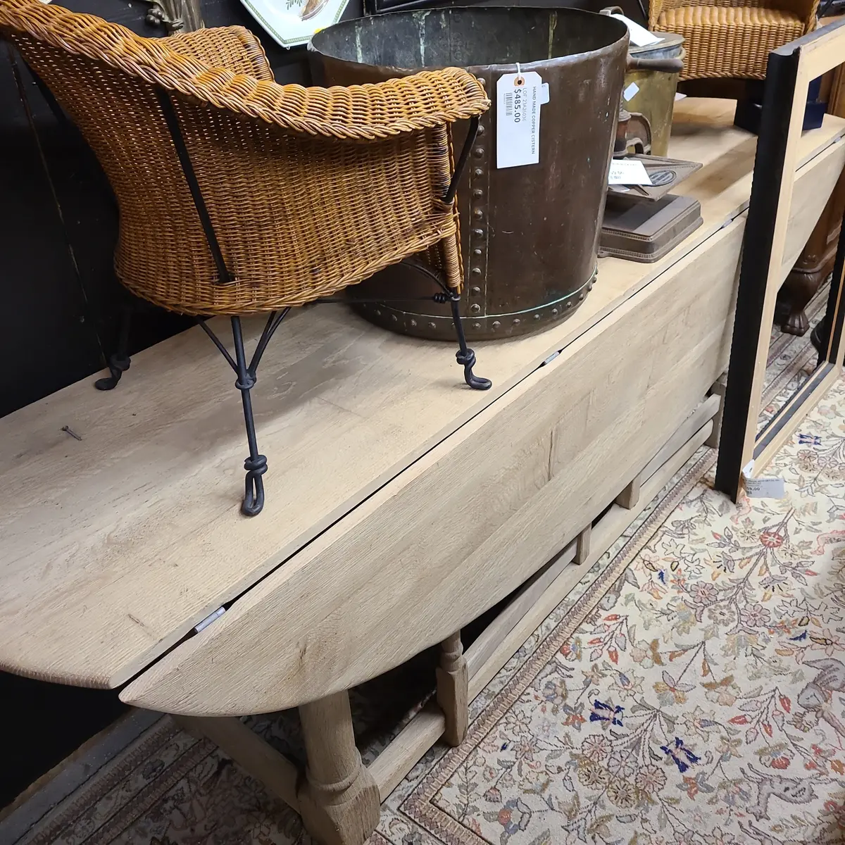 Raw Oak Wake Table 1