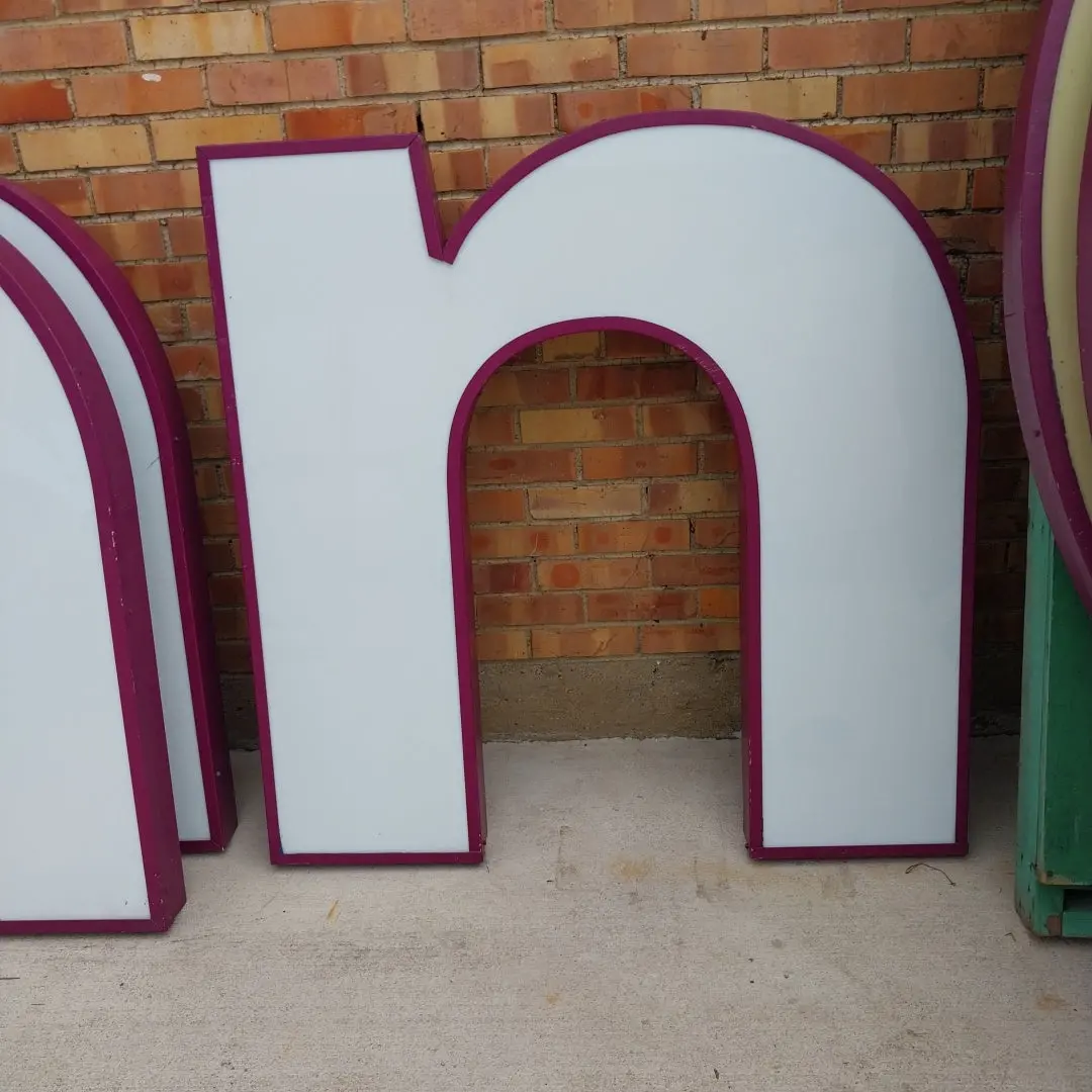 Channel Letter N 1