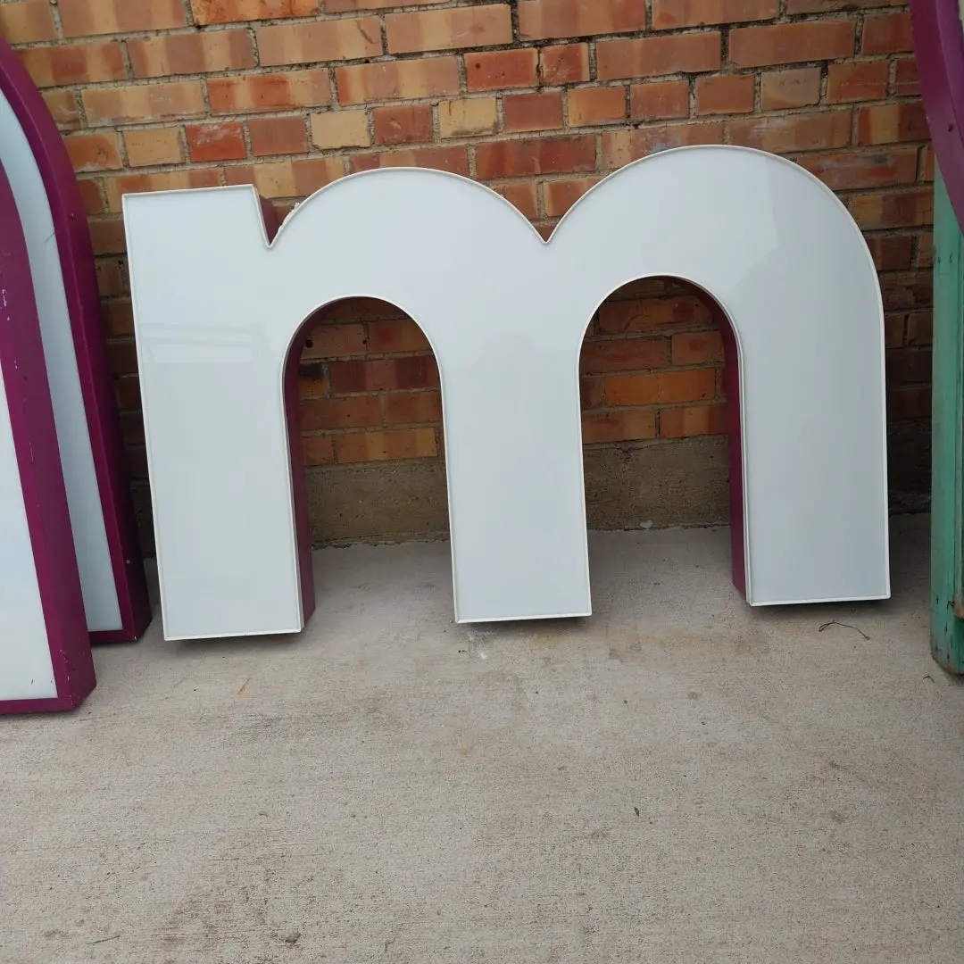 Small Channel Letter M 1