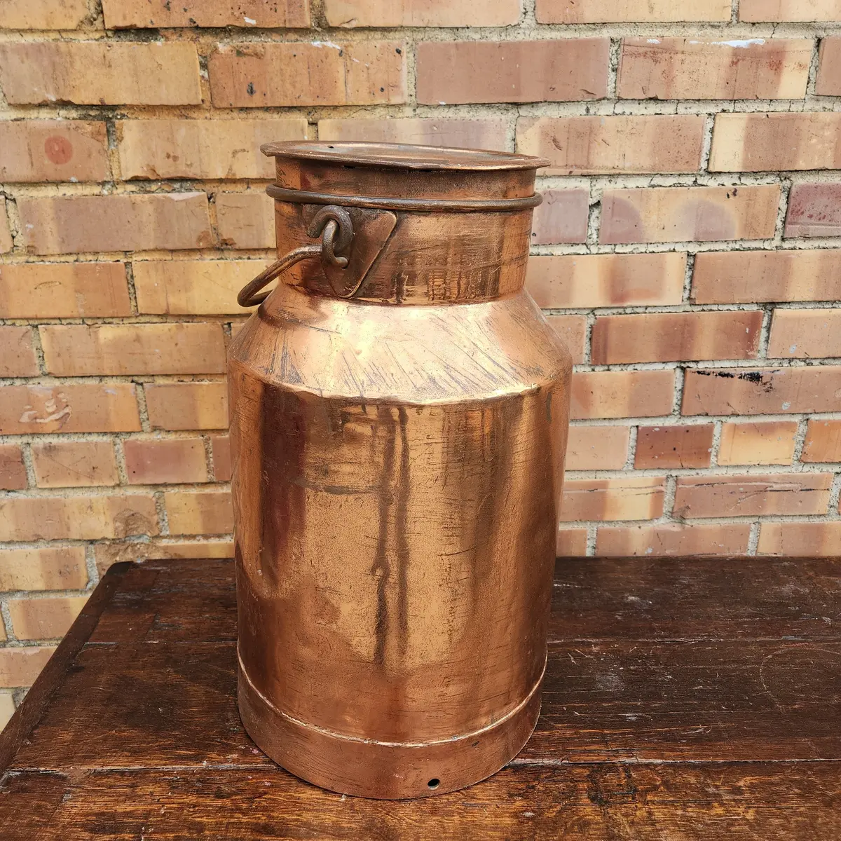 European Copper Clad Milk Can 1