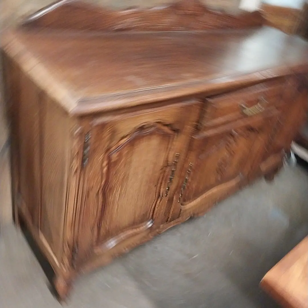 Louis Xv Oak Sideboard 1