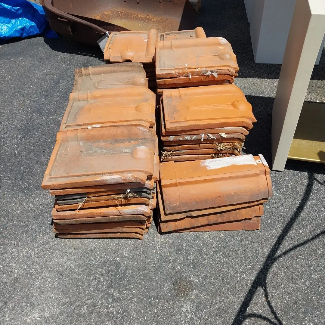 Terra Cotta Flower Tiles 1