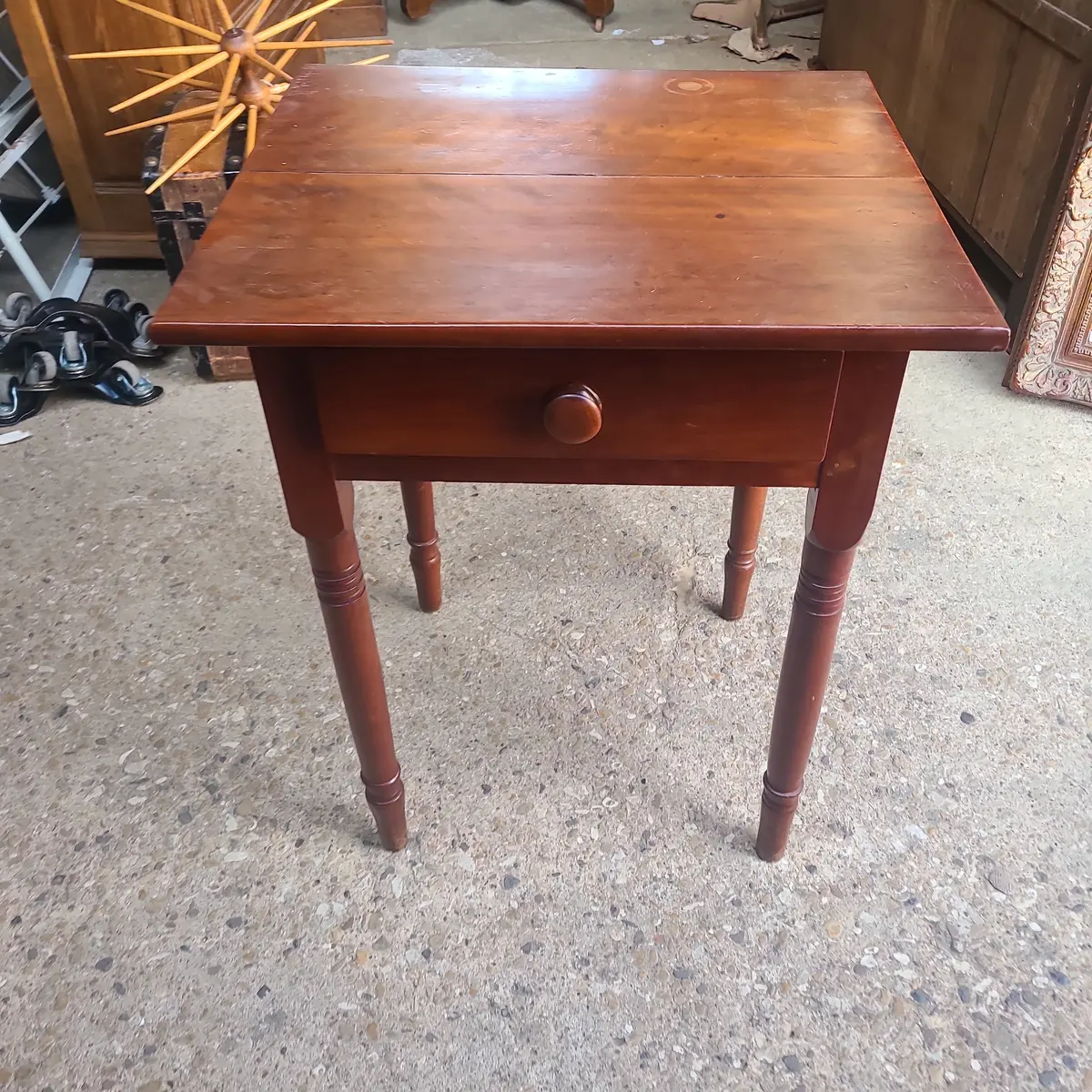 19Th Century Cherry Single Door Stand 1