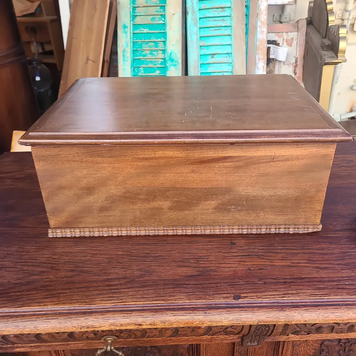1940S Large Wood Box 1