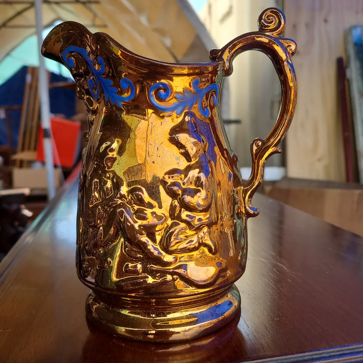 Copper Luster Pitcher 3397 1