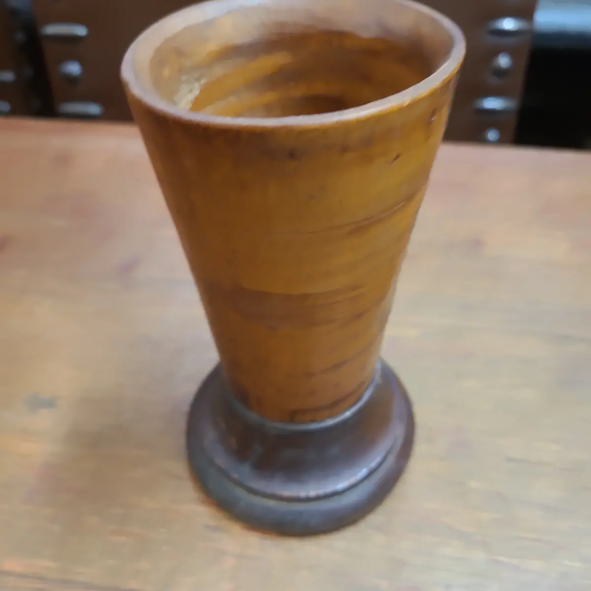 Turned Tiger Maple Chalice 1