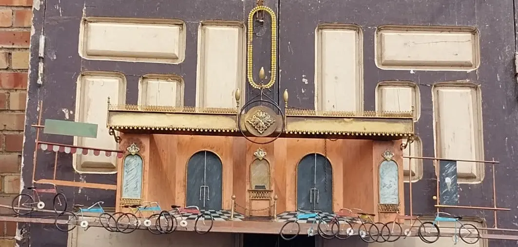 Metal Bicycle Sculpture 1