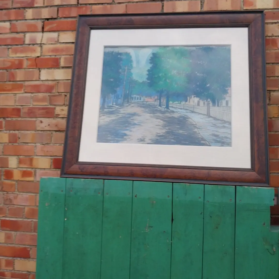 Street Scene Painting By Bruce Richardson 1