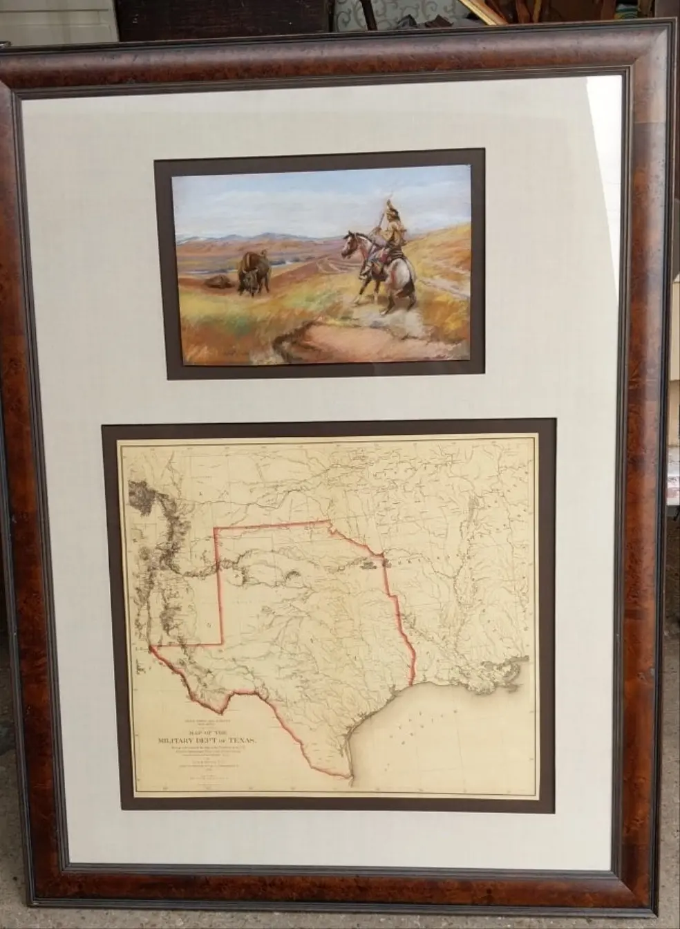 Military Department Of Texas By Warren, John Lyle 1