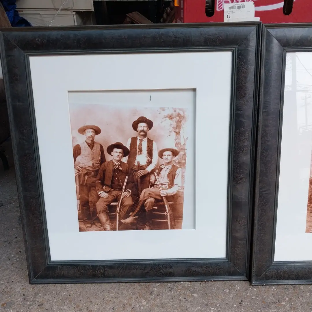 Print Of Four Texas Rangers 1