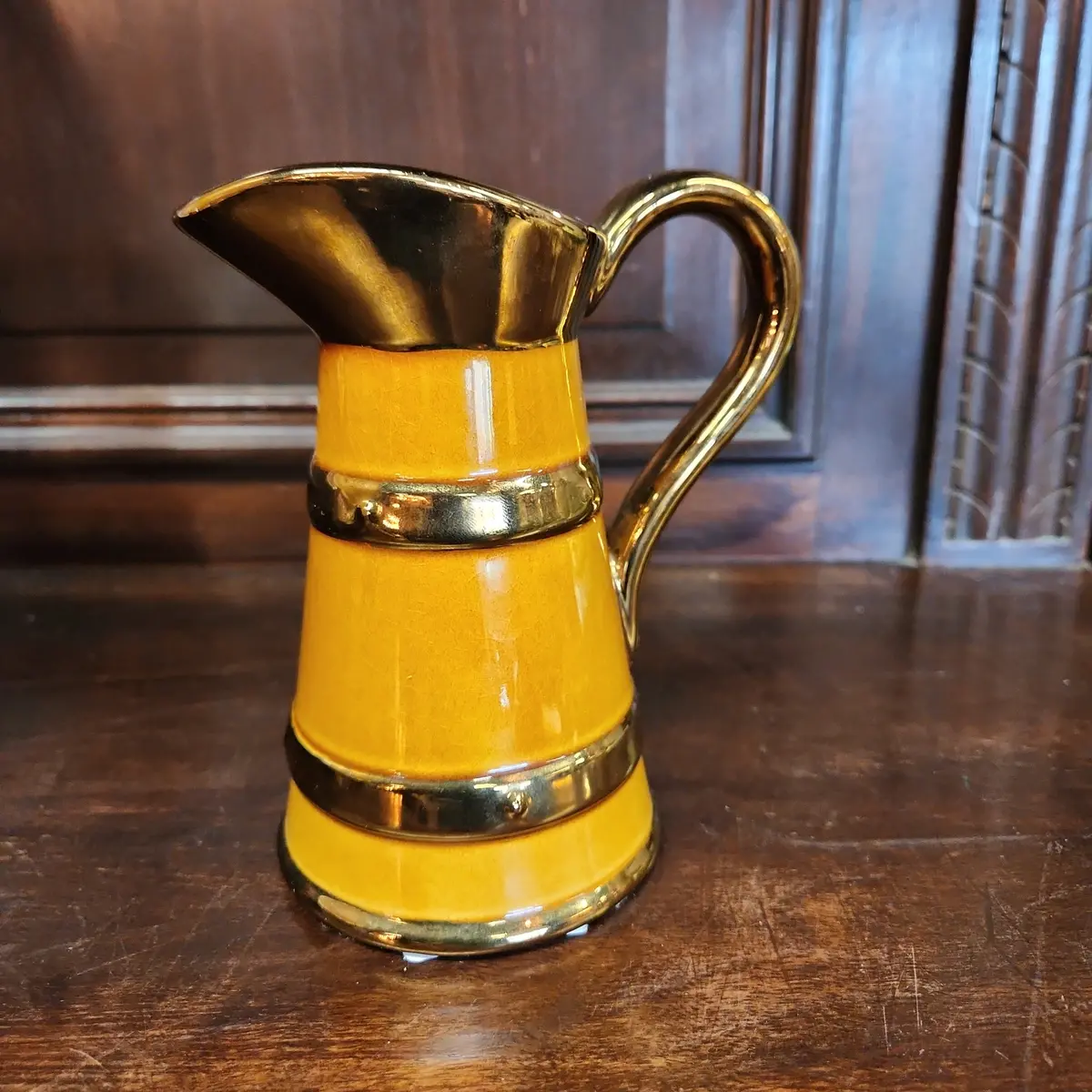 Copper Luster Cream Pitcher 1