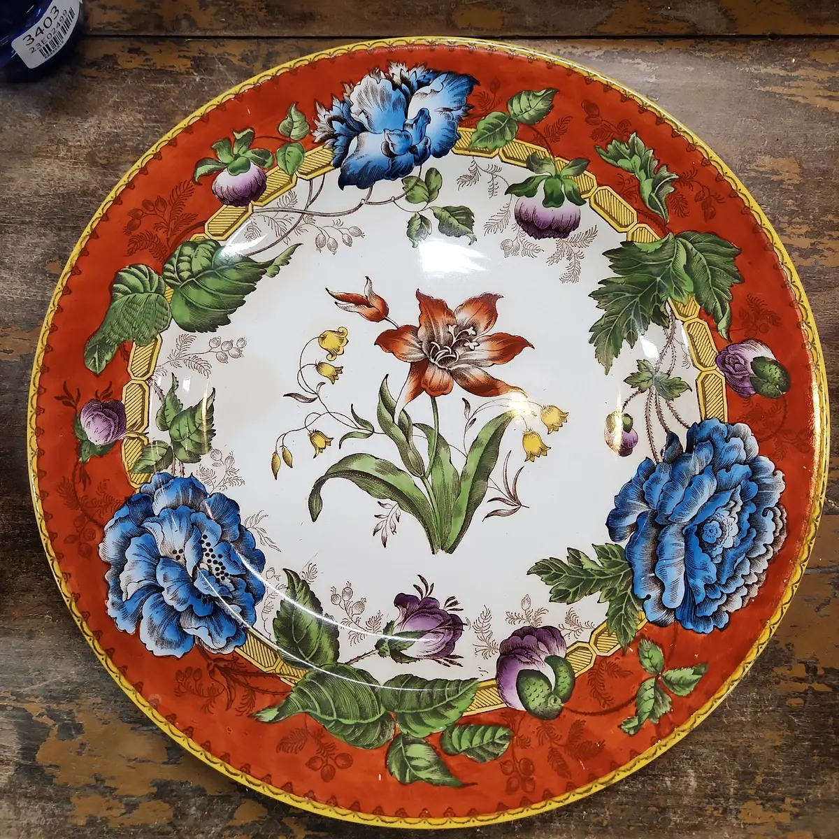 Horticultural Wedgewood Plate 1