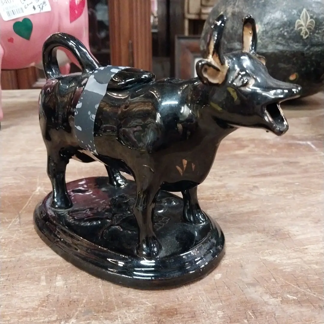 Redware Cow Creamer 1