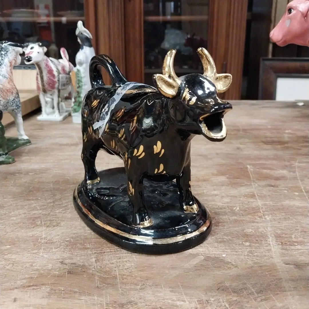 Redware Cow Creamer 1