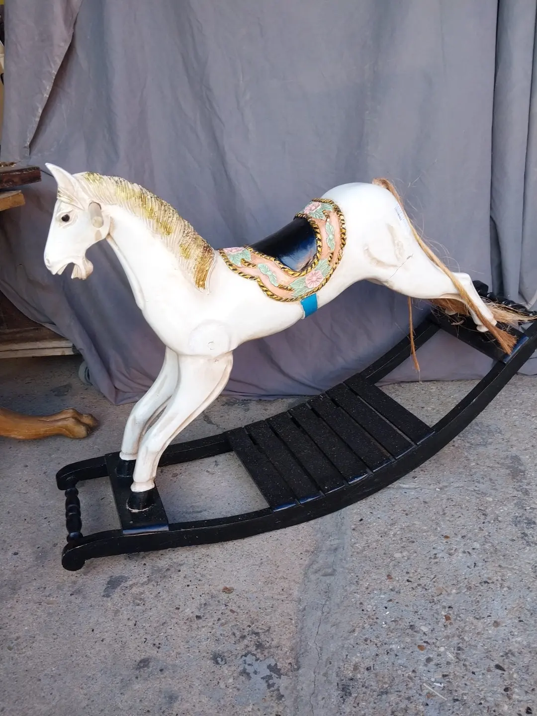 Wood Rocking Horse 1