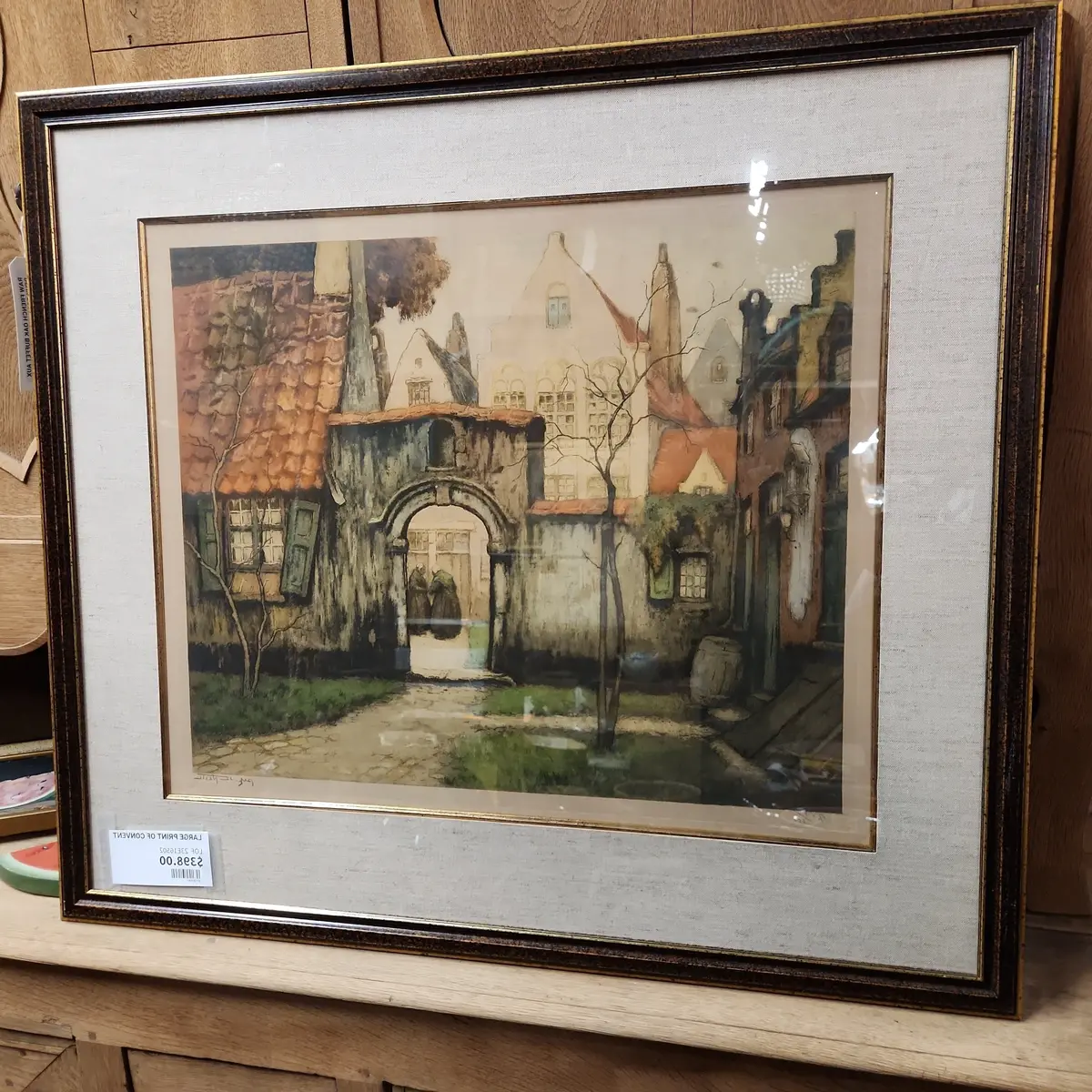 Large Lithograph Of Convent Signed And Numbered, Limited Production 1