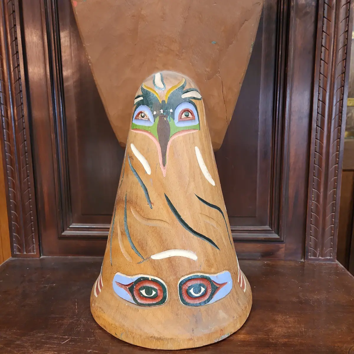Carved Wood Totem 1