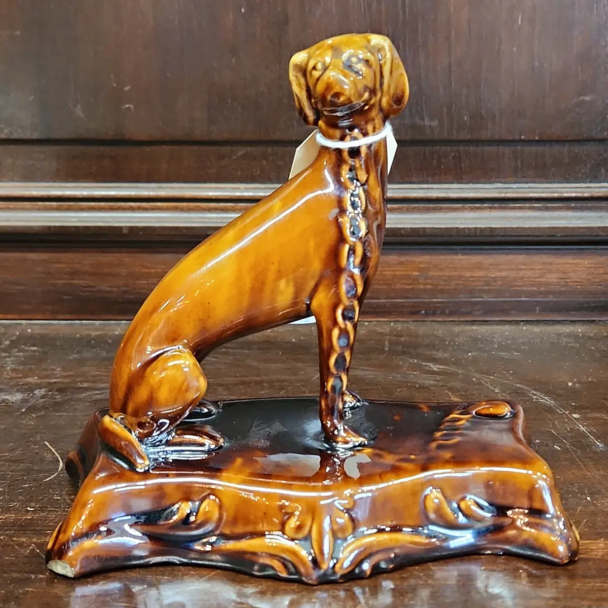 Rare English Figurine Of Dog C.1850 1