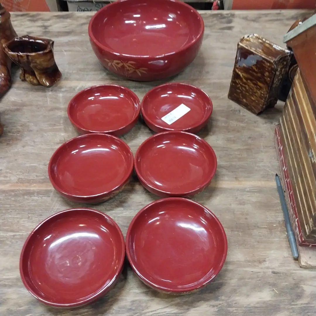 7 Piece Asian Salad Bowl Set 1