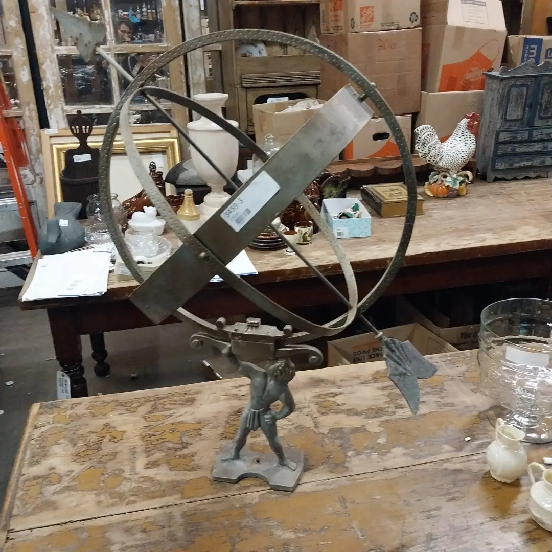 Aluminum Armillary Sphere 1