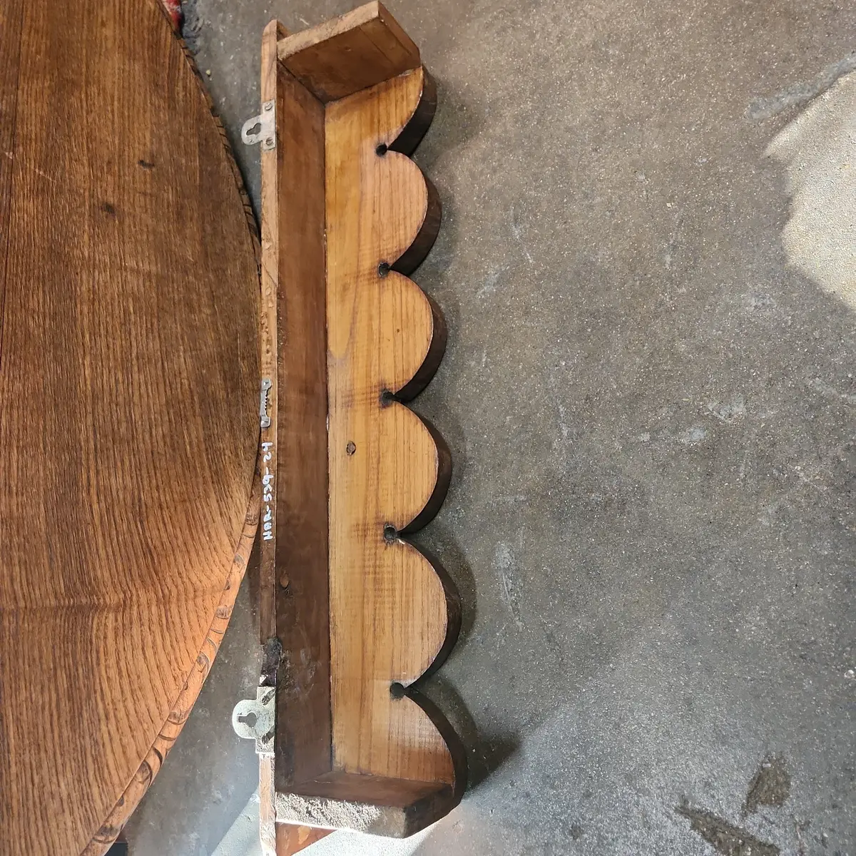 Teak Wall Shelf 1