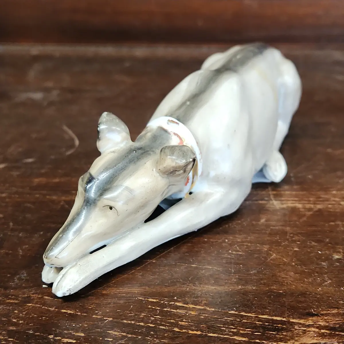 Grey Hound Porcelain Figure 1