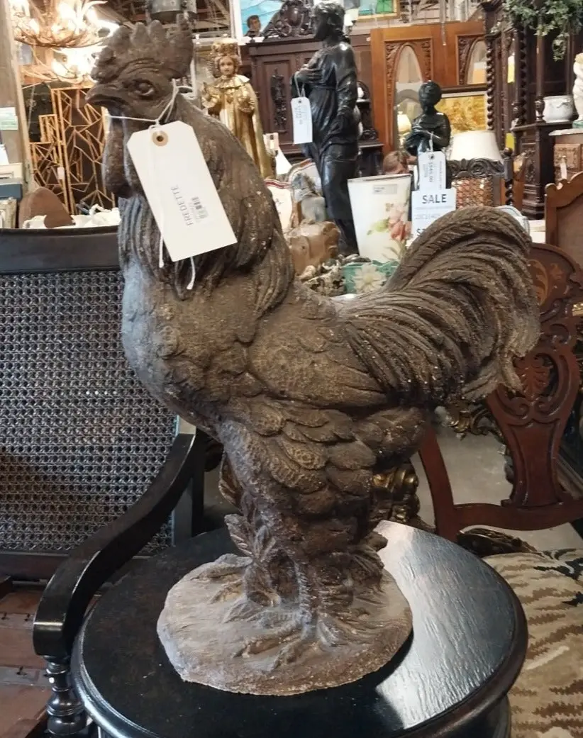 Clay Rooster As Found 1