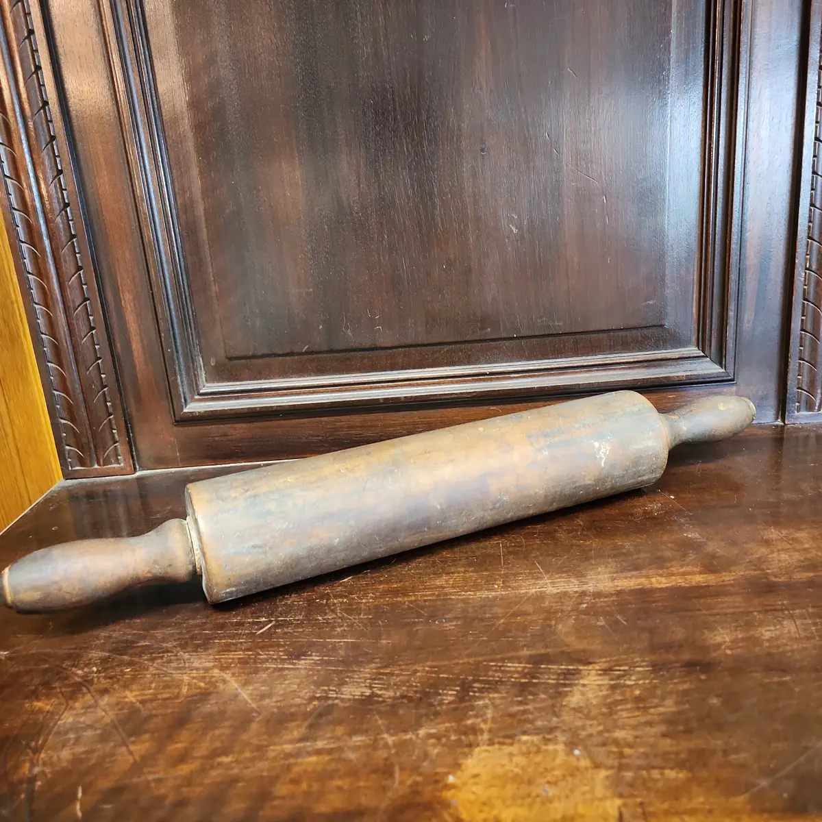 Wood Baker's Roller 1