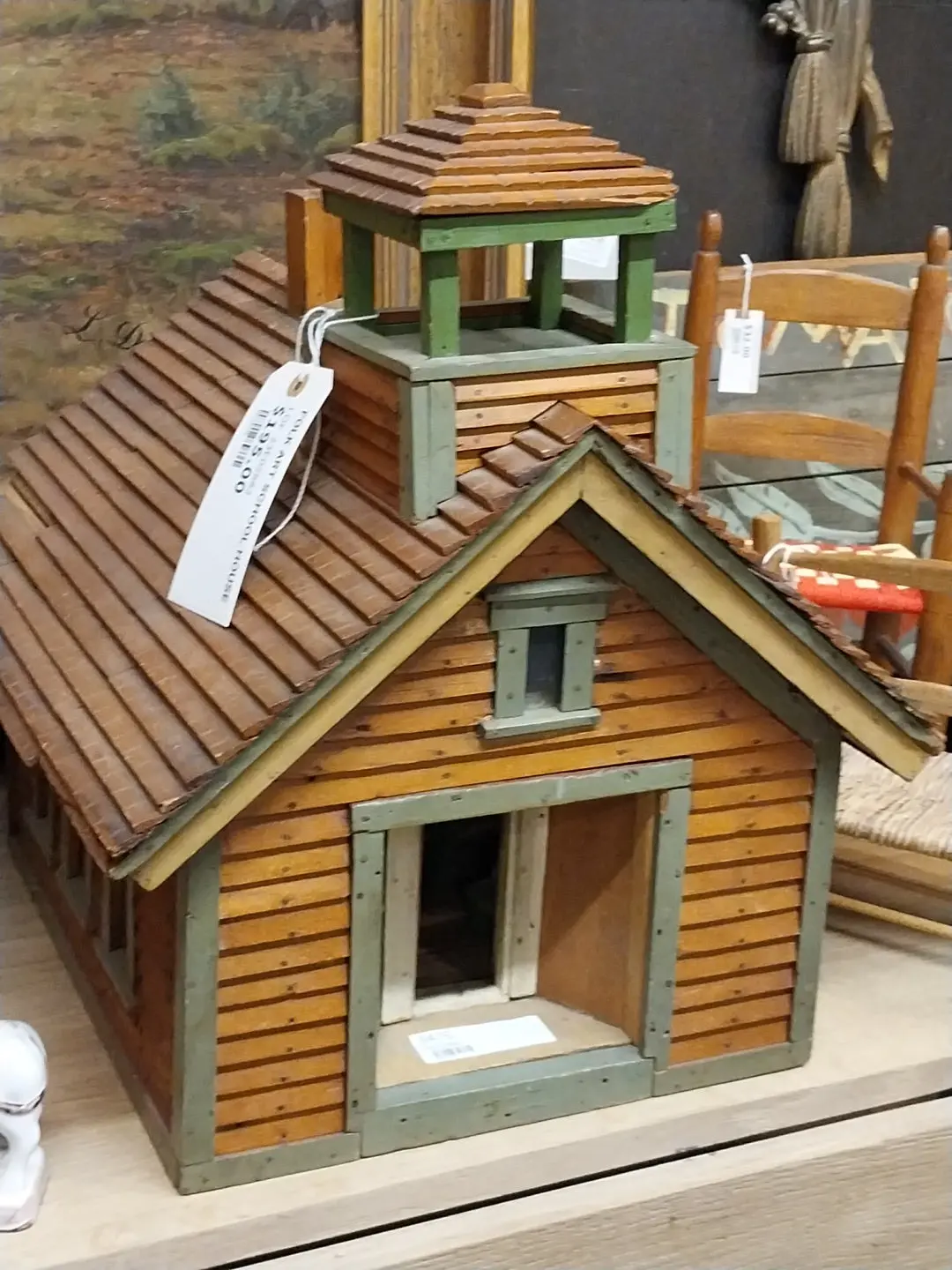 Folk Art School House 1