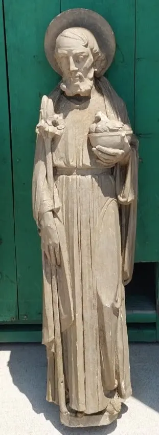 Large Stone Saint  Joseph Statue 1