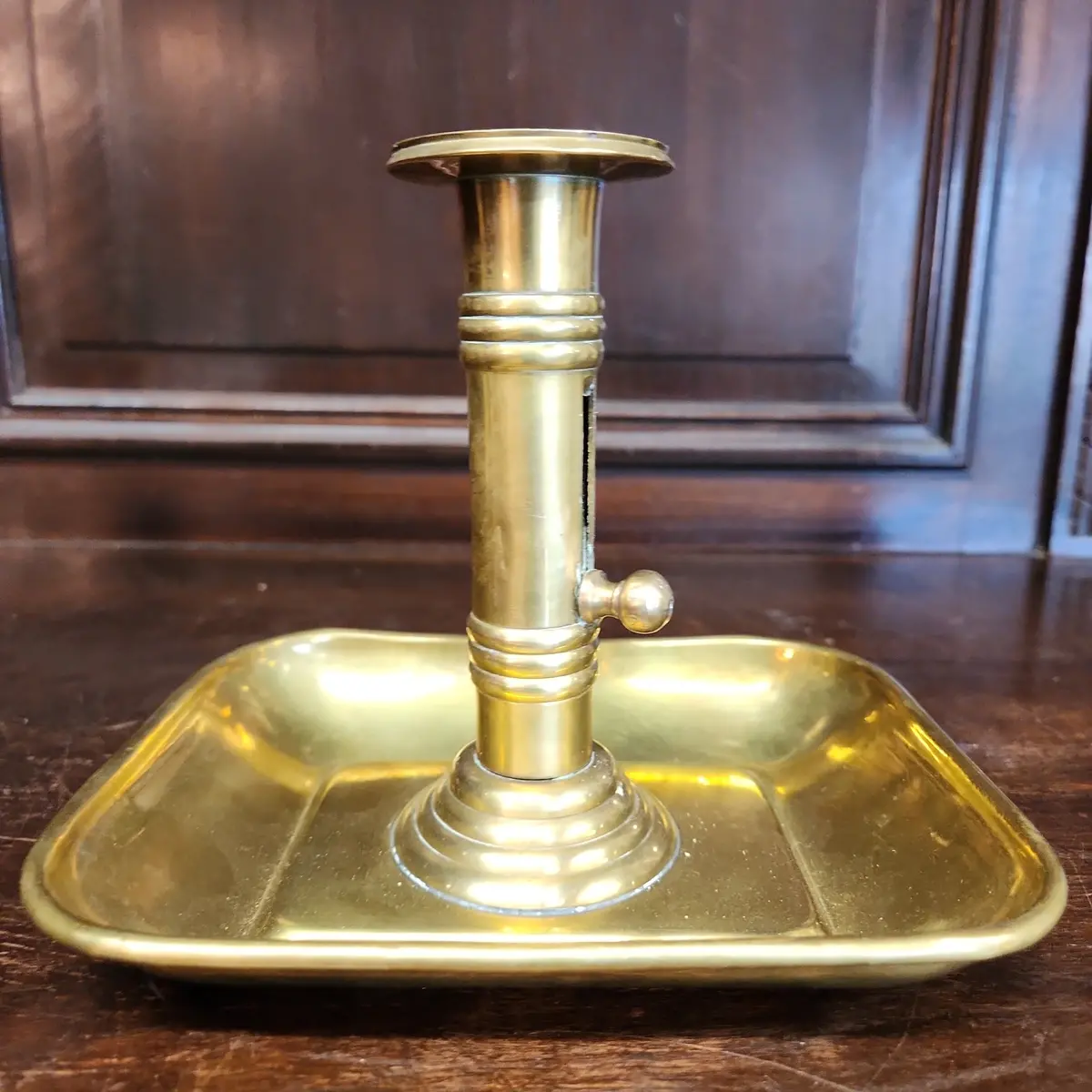 Brass Thumb Handle Candle 1