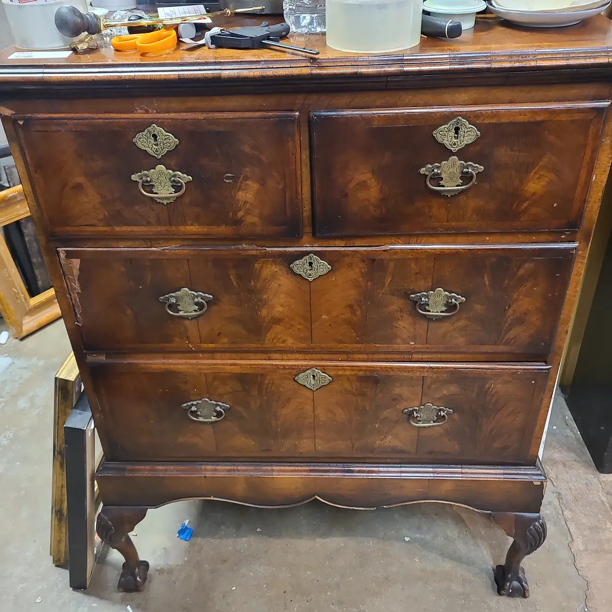 19Th Century English Chest As Is 1