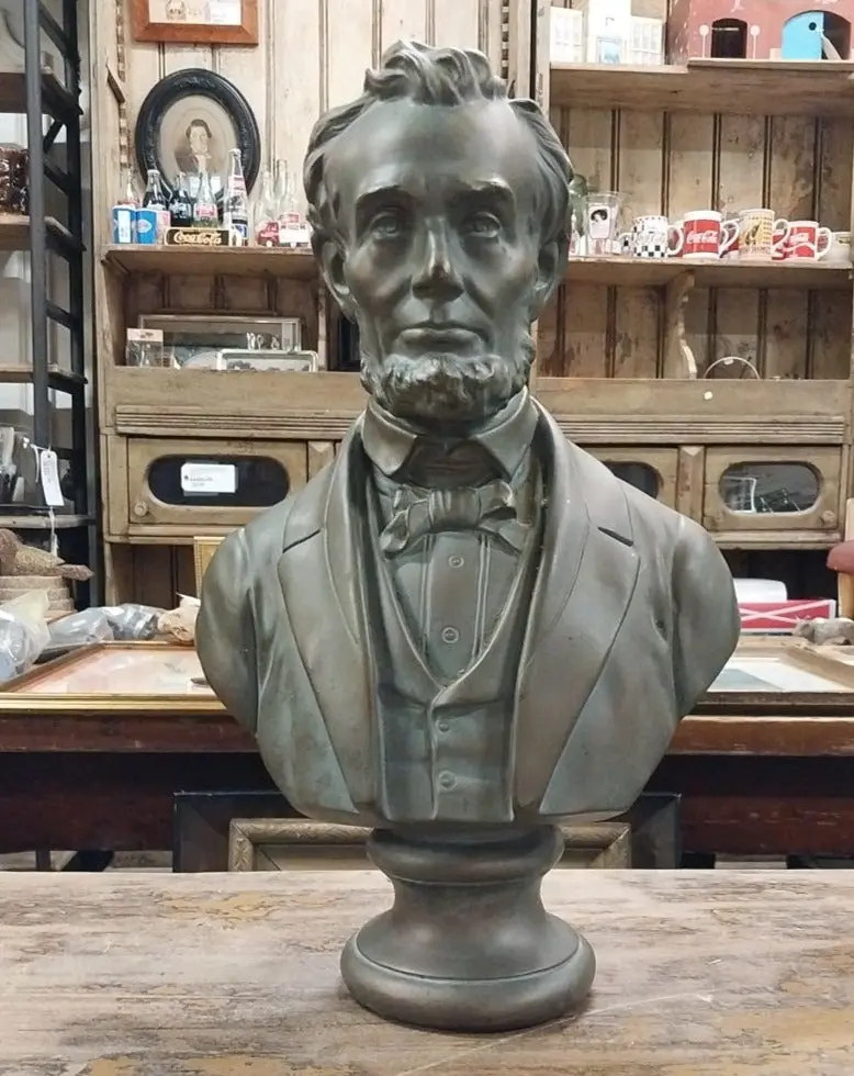 Plaster Bust Of Lincoln 1