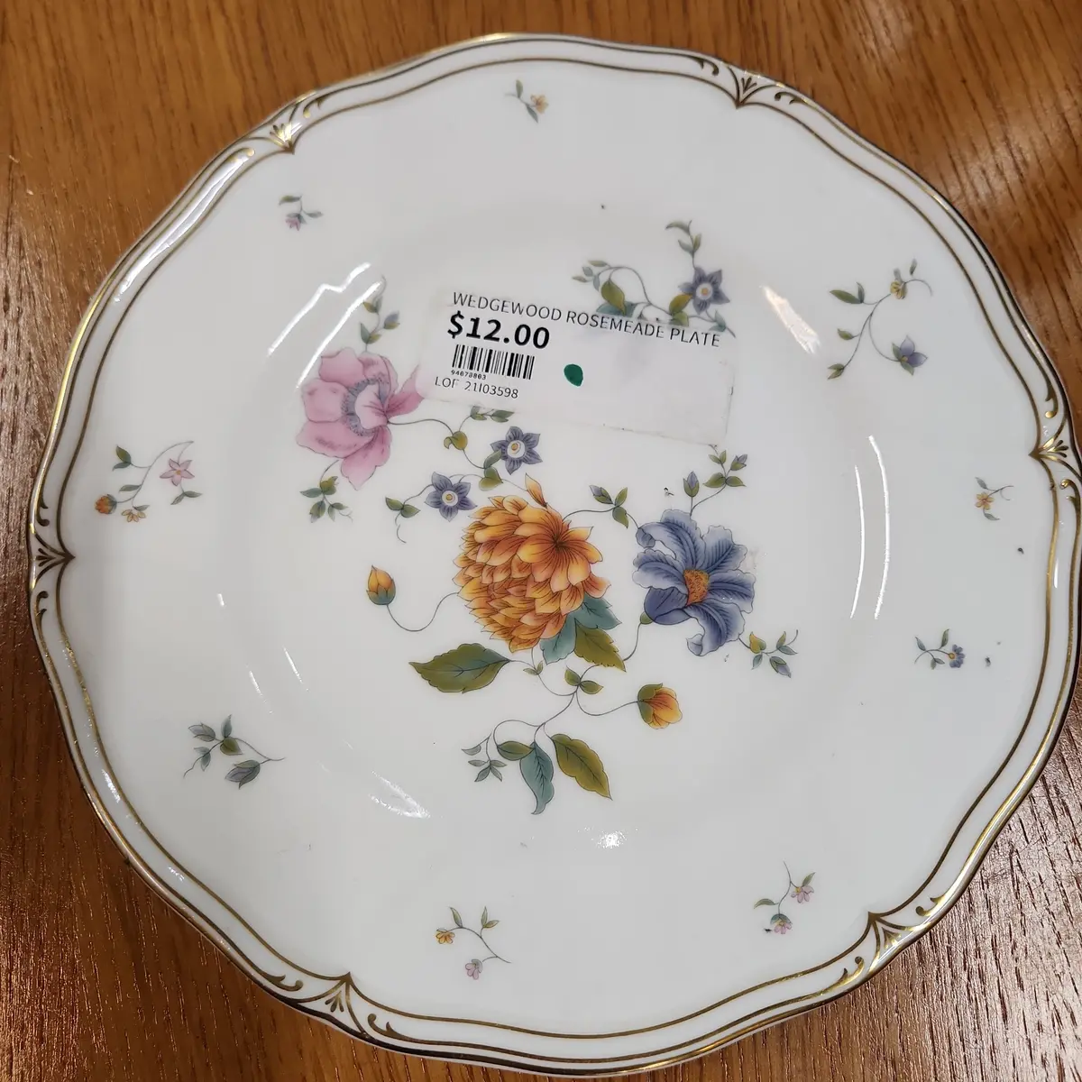 Wedgewood Rosemeade Plate 1