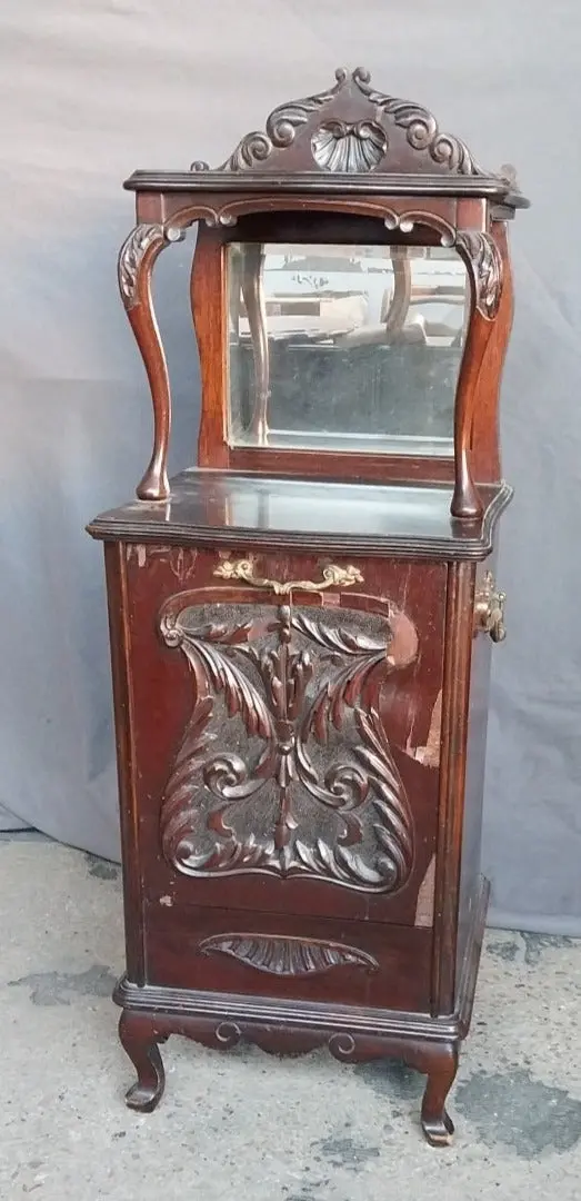 Edwardan Ebonized Stand As Found 1