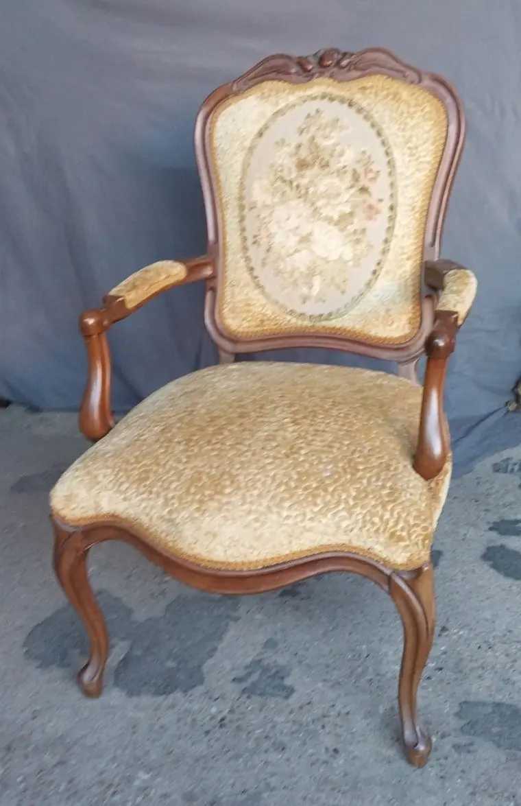 Louis Xv Arm Chair 1