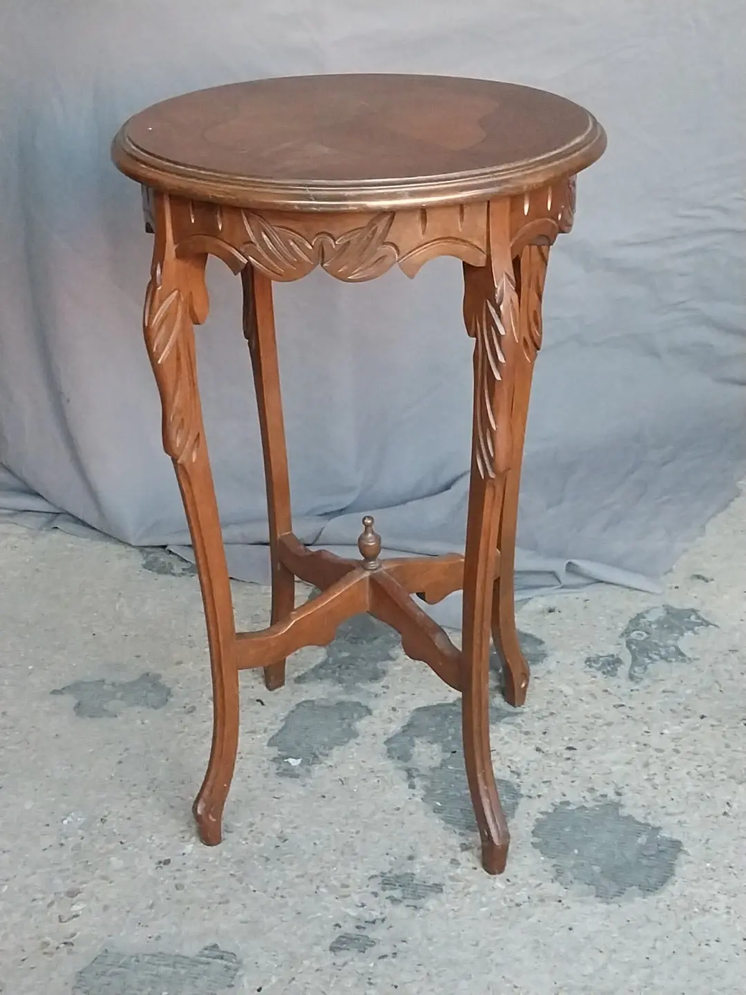 American Louis Xv Round Occasional Table 1