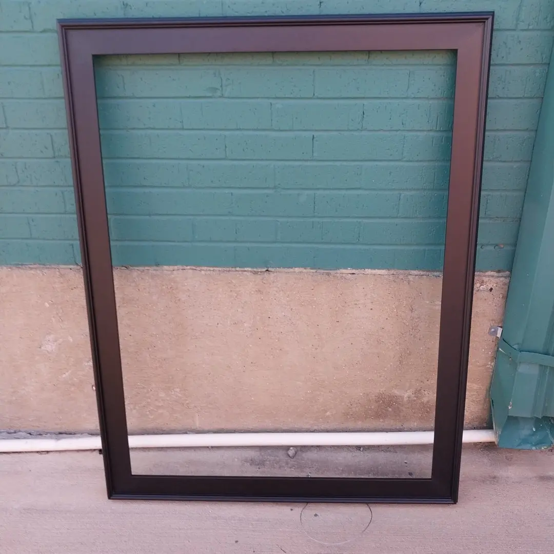 Simple Black Flat Frame 1