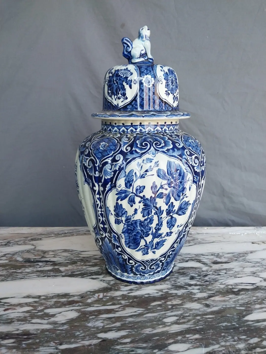 Large Delft Ginger Jar 1
