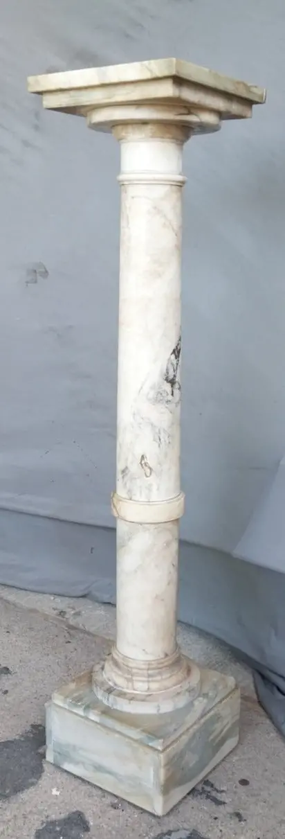 Alabaster Pedestal 1