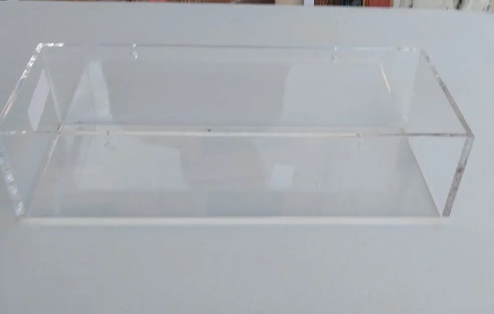Acrylic Box 14 X 6 X 4 1