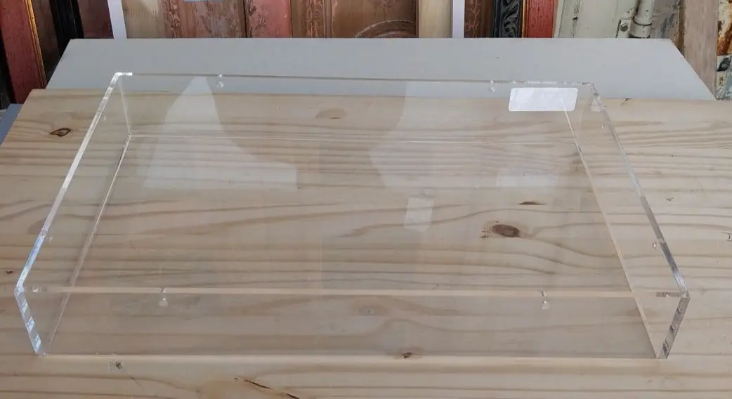 Acrylic Box 18 X 12 X 3 1