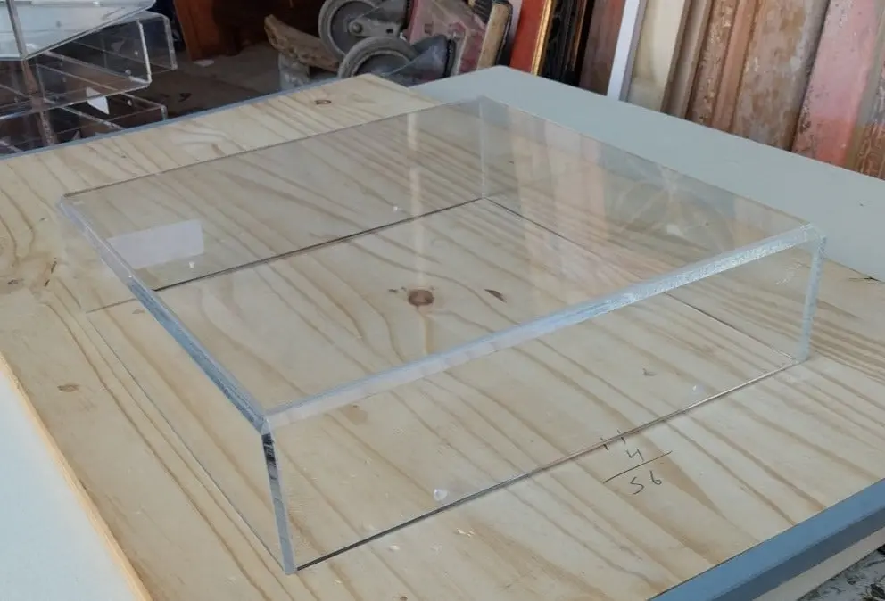 Acrylic Box 13 X 13 X 3 1