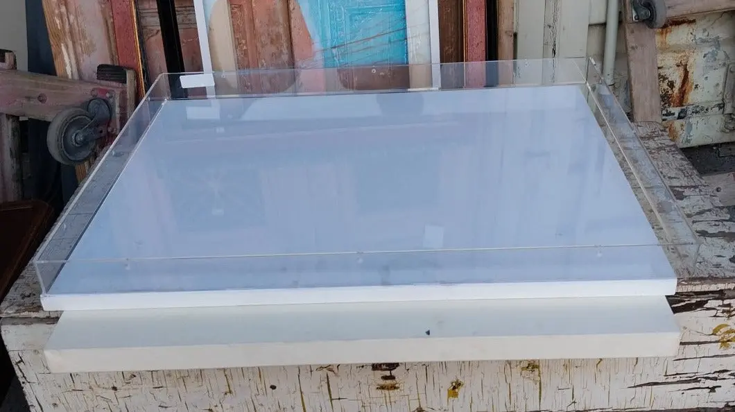 Acrylic Box With Base 33 X 26 X 2.5 1